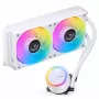 Jonsbo TG-240 AiO kvapalinový CPU chladič, ARGB - 240mm, biely