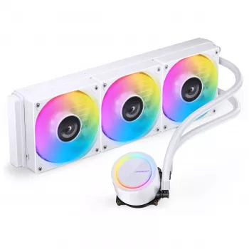 Jonsbo TG-360 all-in-one kvapalinový CPU chladič, ARGB - 360mm, biely