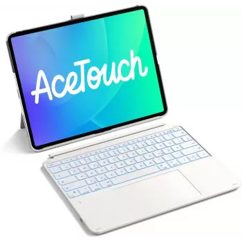 Inateck Keyboard Ace Touch iPad 13 kompatibilná QWERTZ biela