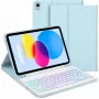 Inateck Keyboard Ace Touch iPad 11/10.9 QWERTZ RGB biela