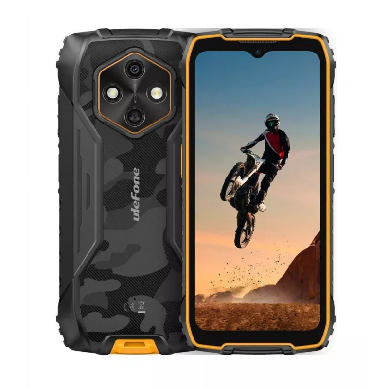 ULEFONE RugKing 4 Pro 8GB/128GB 5G smartfón – oranžový