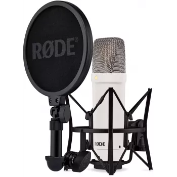 RODE NT1 Signature White – veľkomembránový kondenzátorový mikrofón