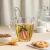 OTOTO Tea Trap sitko na čaj - zelená/červená - nerezová oceľ a plast - 160 mm