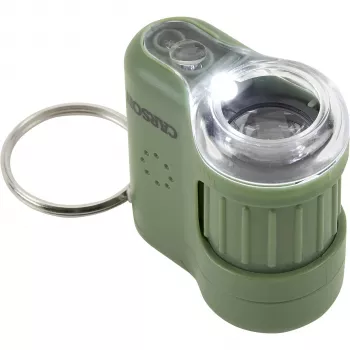 Carson MicroMini 20x digitálny mikroskop - zelený/strieborný - LED - 23mm - 38mm