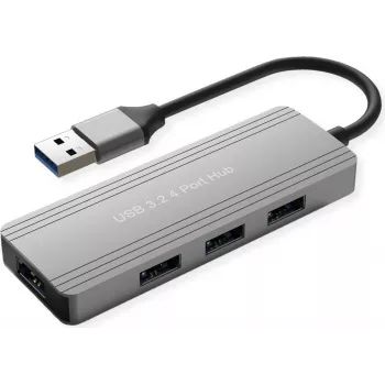 VALUE USB 3.2 Gen 1 hub, 4-portový, USB-A kábel