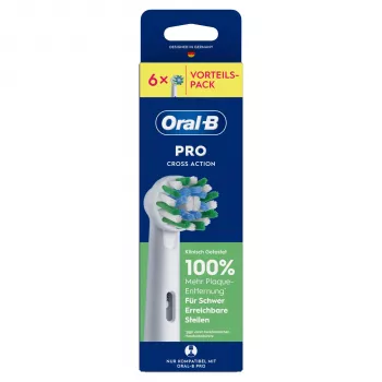 Braun Oral-B Pro Cross Action náhradné hlavice kefky, balenie 6 ks