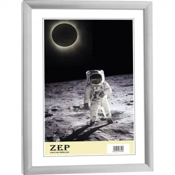 ZEP KL3 Silver samostatný rám na fotografie 15x20 cm obdĺžnikový na stôl a na stenu