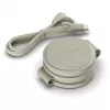Satechi OntheGo 3-in-1 bezdrôtová nabíjačka s Qi2, piesková, 15W, ST-QTG31W