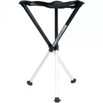 Walkstool Comfort 65 XXL skladacia stolička - čierna - gumené nožičky - 850 g - 65 cm - 45 cm