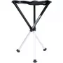 Walkstool Comfort 65 XXL skladacia stolička - čierna - gumené nožičky - 850 g - 65 cm - 45 cm