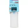 HydraPak Flux+ 1,5L filtračná fľaša na vodu - Clear/HP Blue