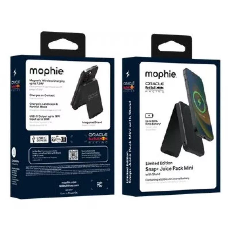 Mophie Snap+ Mini Stand 5000mAh power banka čierna