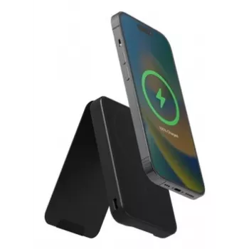 Mophie Snap+ Mini Stand 5000mAh power banka čierna