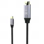 INCA ITCH-20 USB-C na HDMI kábel 2m 4K 30Hz čierny