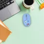 INCA bezdrôtová myš 1200DPI/3 tlačidlá/2.4GHz USB-A Weeny Emoji Blue (IWM-245RM)