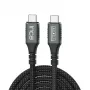 INCA USB-C na USB-C kábel USB 4.0 40Gbps PD 3.1 240W 8K UltraHD 0,80m (ITCT-40)