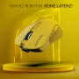 INCA herná myš RGB 7200 DPI 7 tlačidiel USB/BT 1,50m Yellow (IMG-328MX)