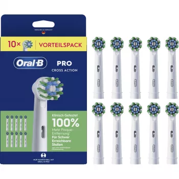 Braun Oral-B Pro CrossAction náhradné hlavice kefky 10-balíček