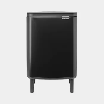 Brabantia BO odpadkový kôš HI 12 L matný čierny