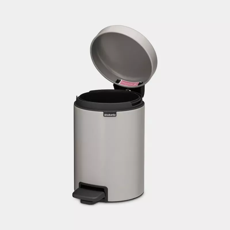 Brabantia NewIcon Pedálový kôš 3 L Soft Grey (25 21 81)