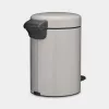 Brabantia NewIcon Pedálový kôš 3 L Soft Grey (25 21 81)