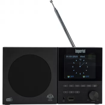 Imperial DABMAN 120 DAB+ FM Bluetooth rádio čierne
