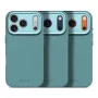 Decoded AntiMicrobial silikónový zadný kryt pre iPhone 17 Pro s MagSafe - Retro Blue