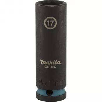 Makita nástrčný kľúč na rázový uťahovák 1/2 palca 17 mm, Black Phosphate (E-16477)