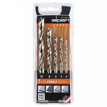 ALPEN-MAYKESTAG Alpen HSS-Cobalt PCTM 5-dielna sada vrtákov