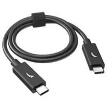 Angelbird kábel USB-C 100cm - USB 3.2 Gen 2x2, 20 Gbit/s, 100W PD, čierny