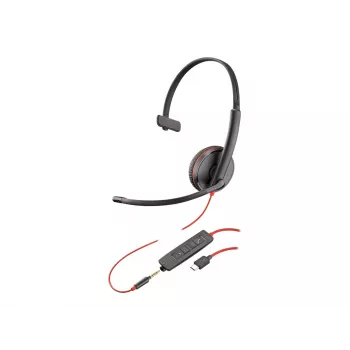 Poly Blackwire C3215 USB-C mono headset