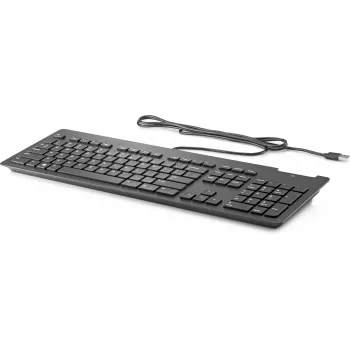 HP Business Slim klávesnica Pan Nordic QWERTY čierna USB káblová