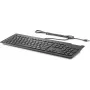 HP Business Slim klávesnica Pan Nordic QWERTY čierna USB káblová