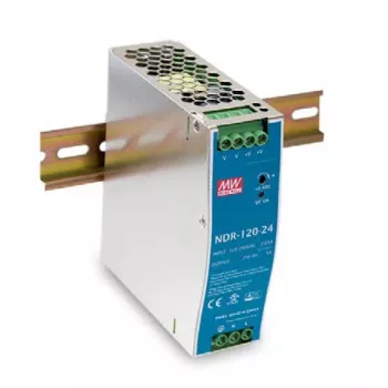 Mean Well NDR-120-24 120W 24V 5A DIN-lištový napájací zdroj