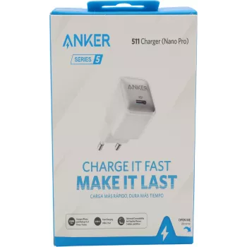 Anker Nano 20W USB-C nabíjačka, PowerIQ 3.0 kompaktný USB-C napájací zdroj biela