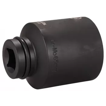 Makita rázový nástrčný kľúč s pohonom 1 palec 65 mm 6-hranný Cr-Mo čierny fosfátovaný E-24810