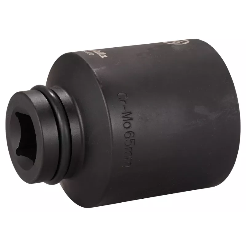 Makita rázový nástrčný kľúč s pohonom 1 palec 65 mm 6-hranný Cr-Mo čierny fosfátovaný E-24810
