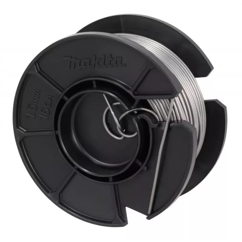 Makita 1915N0-0 holý viazací drôt pre spoje výstuže 1,6 mm x 30,0 m, 32 kusov