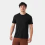 Smartwool Active tričko s krátkym rukávom Merino - čierna - veľkosť M