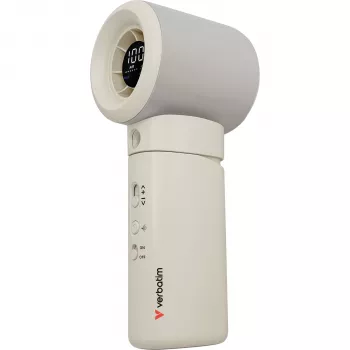 Verbatim Cool 'n' Go Aqua Breeze 32344 ručný ventilátor, biela/strieborná