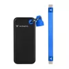Verbatim SSD Pocket USB 3.2 Gen 2 1TB čierna/modrá