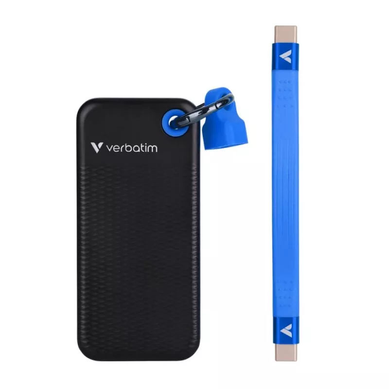 Verbatim SSD Pocket USB 3.2 Gen 2 1TB čierna/modrá