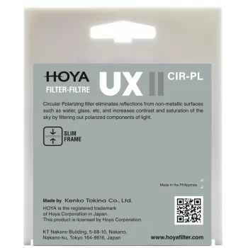 Hoya UX II CIR-PL 72mm cirkulárny polarizačný filter