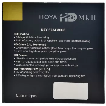 Hoya HD MkII UV 58 mm filter