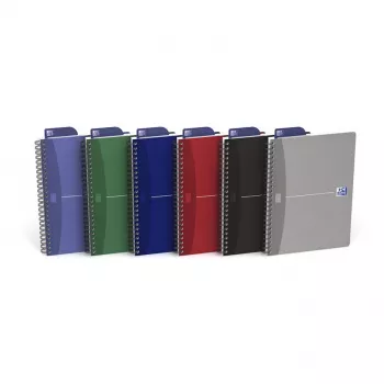 Oxford Office Essentials zápisník A5 linajkovaný 96 strán oranžová matná obálka 90 g/m²