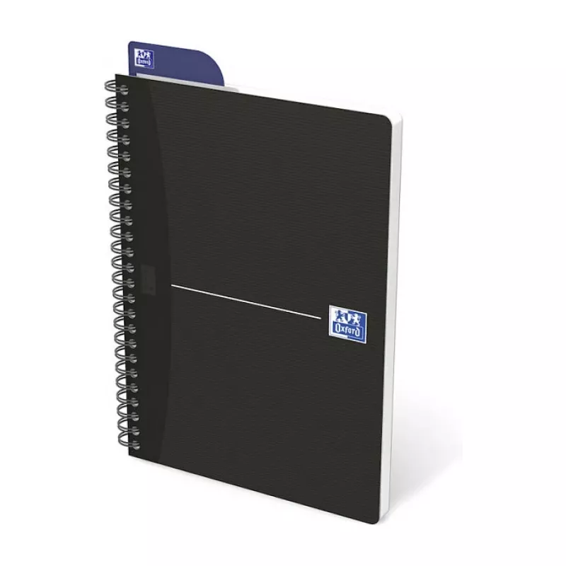 Oxford Office Essentials zápisník A5 linajkovaný 96 strán oranžová matná obálka 90 g/m²