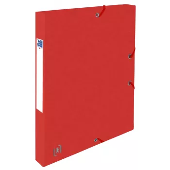 Oxford TOP FILE+ dokumentová krabica A4 2,5 cm červená