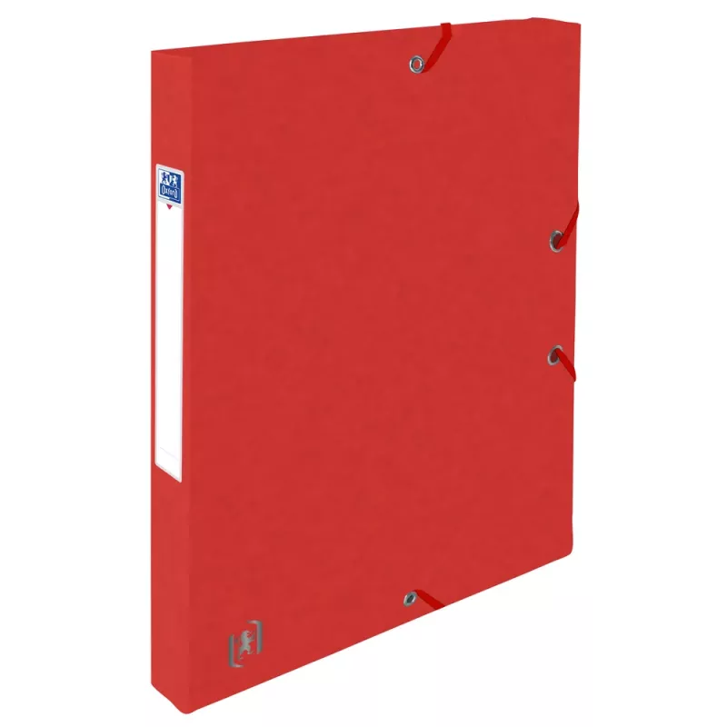 Oxford TOP FILE+ dokumentová krabica A4 2,5 cm červená