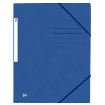 Hamelin TOP FILE+ rohový gumičkový zakladač A4 3 chlopne modrý 400116324