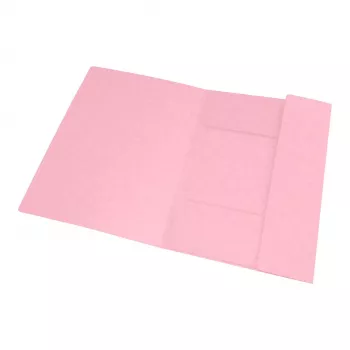 Oxford TOP FILE+ gumičková mapa A4 3 chlopne pastelovo ružová 400116353